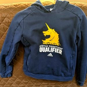 Adidas Boston Marathon qualifier hoodie women's medium